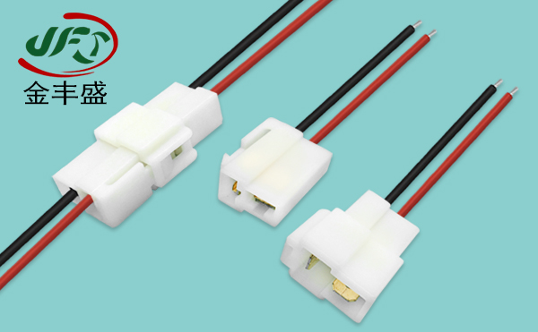 6.3汽配端子线 线束加工定制厂家  6.3连接250插簧插件连接线