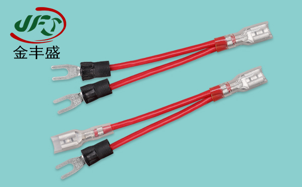 定制SV1.25-3.2冷压端子线 汽车喇叭连接线 电动车线材线束加工